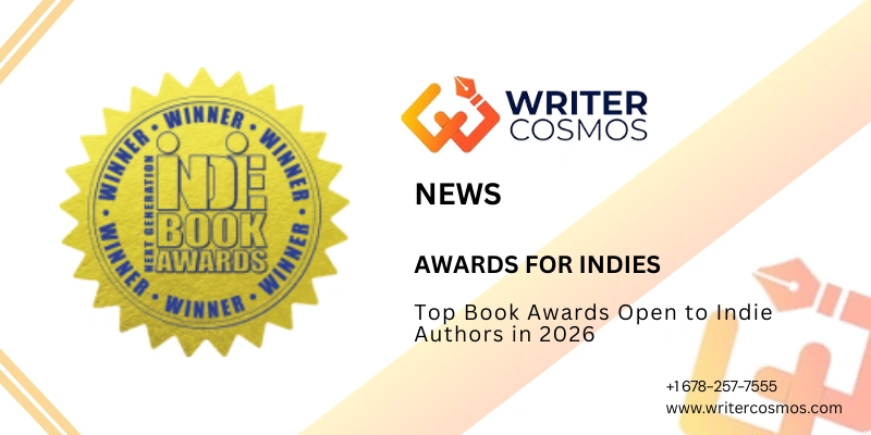 Top Book Awards Open to Indie Authors in 2026