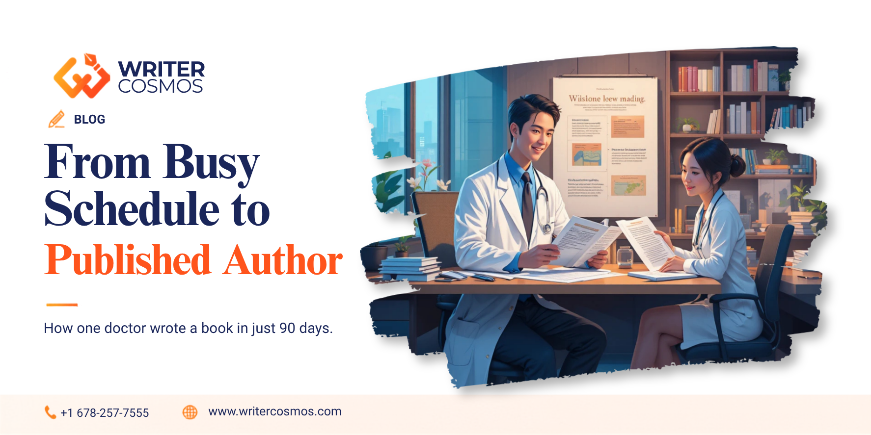 From Busy Schedule to Published Author