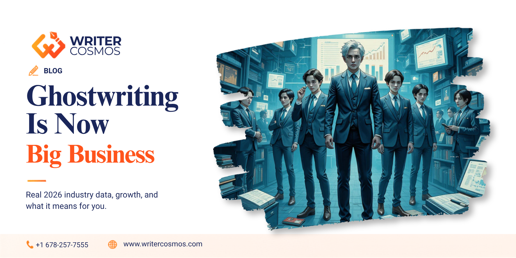 Ghostwriting Is Now Big Business