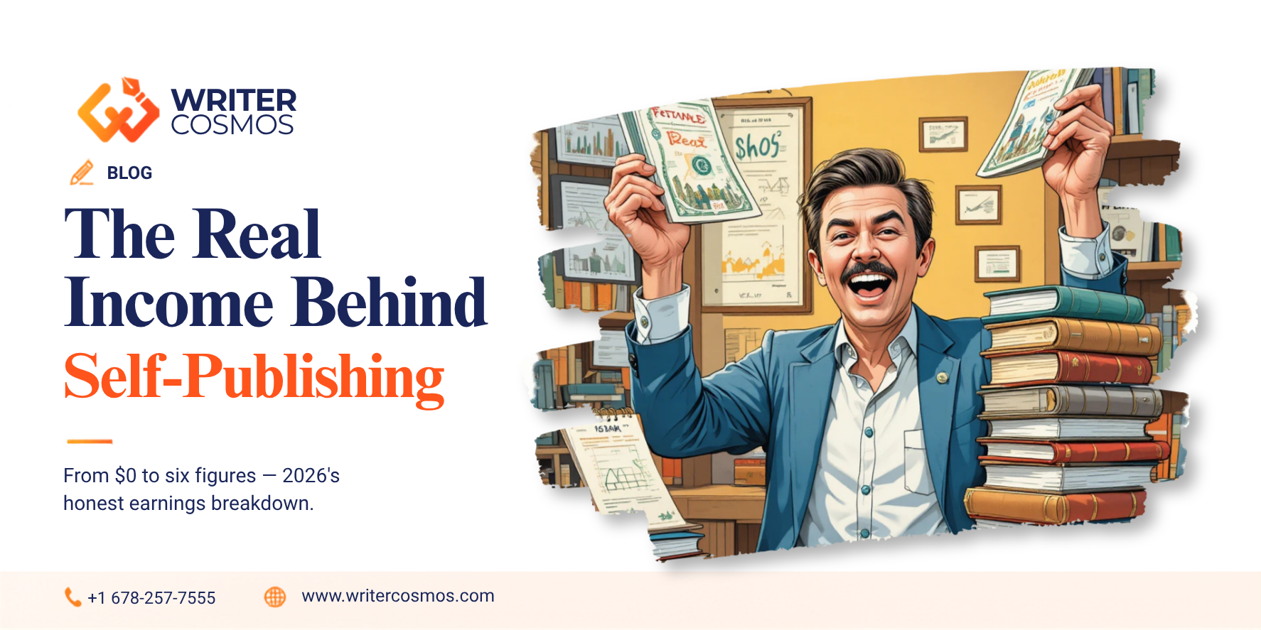 The Real Income Behind Self-Publishing