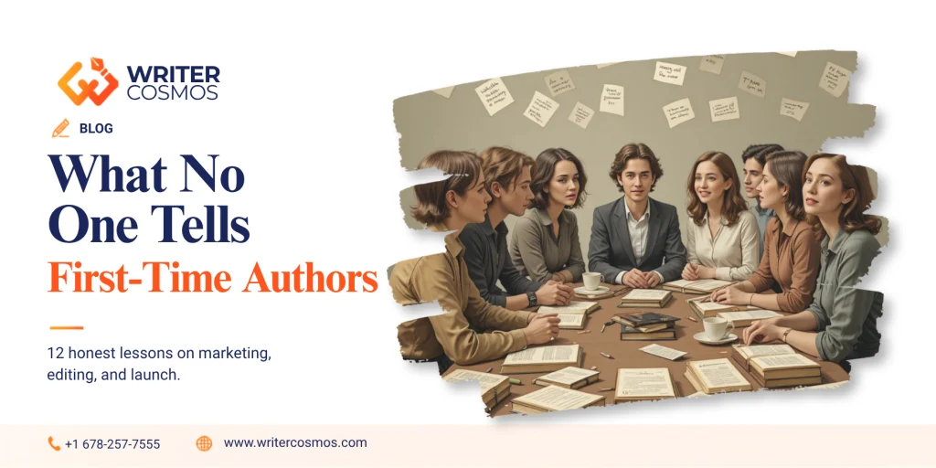 What No One Tells First-Time Authors